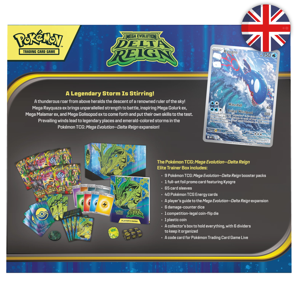 🟣[PRÉCO] Pokémon (EN) - ETB Coffret Dresseur d'Élite - ME06 Règne Delta