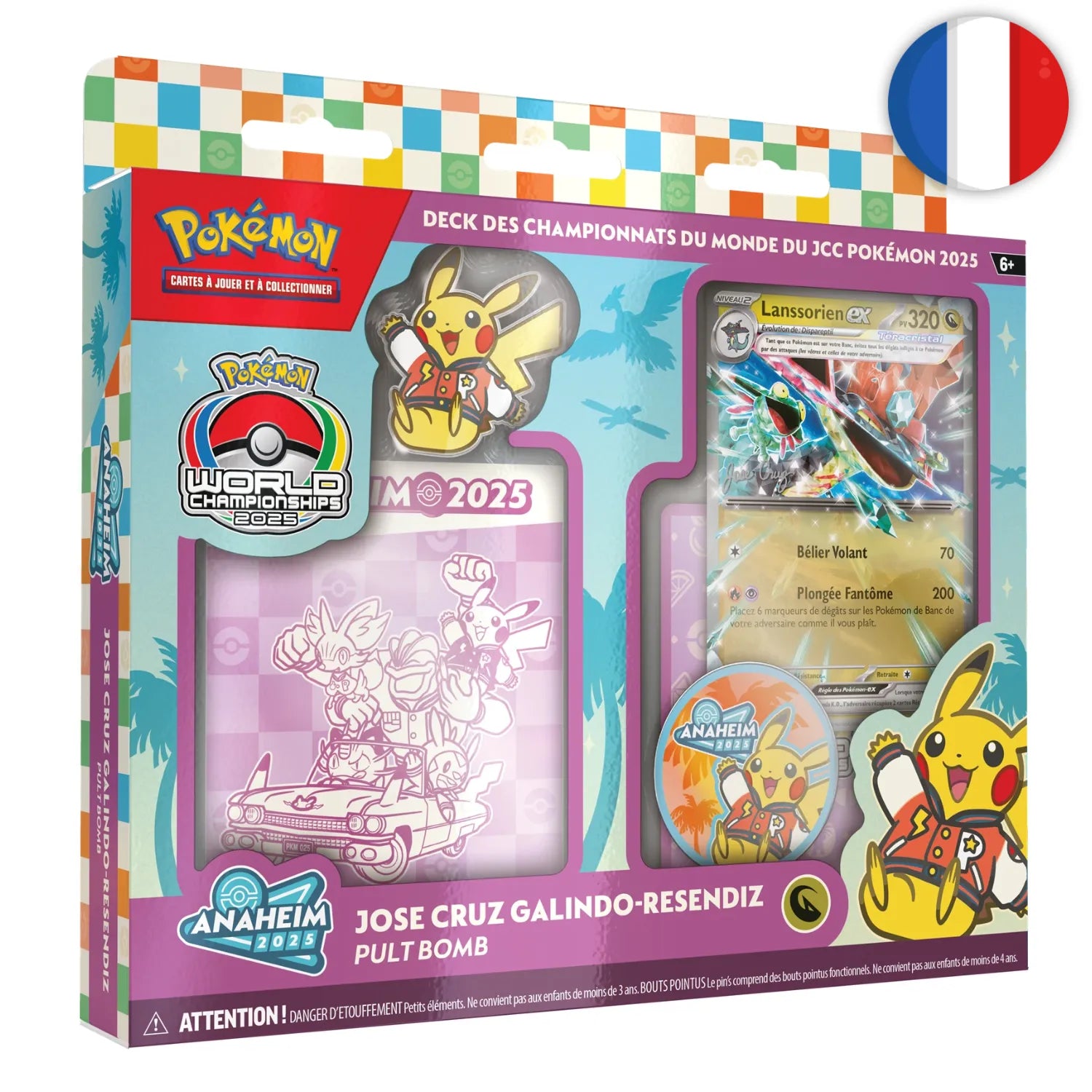 Pokémon (FR) - Decks des Championnats du Monde du JCC Pokémon 2025 (set de 4)