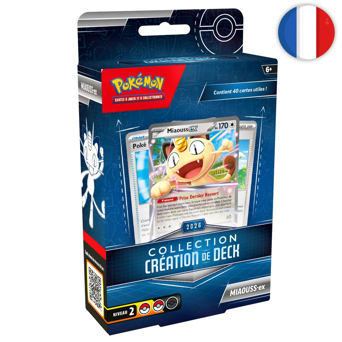 🟣[PRÉCO] Pokémon (FR) - Collection avec figurine Mew / Mewtwo + Collection Création de deck