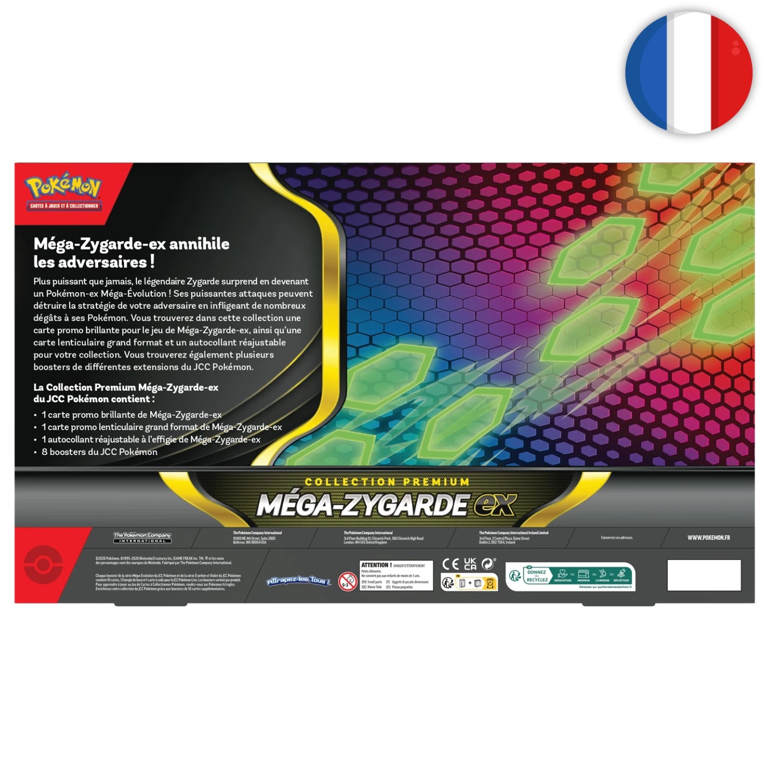 Pokémon (FR) - Coffret Collection Premium Méga‑Zygarde‑ex