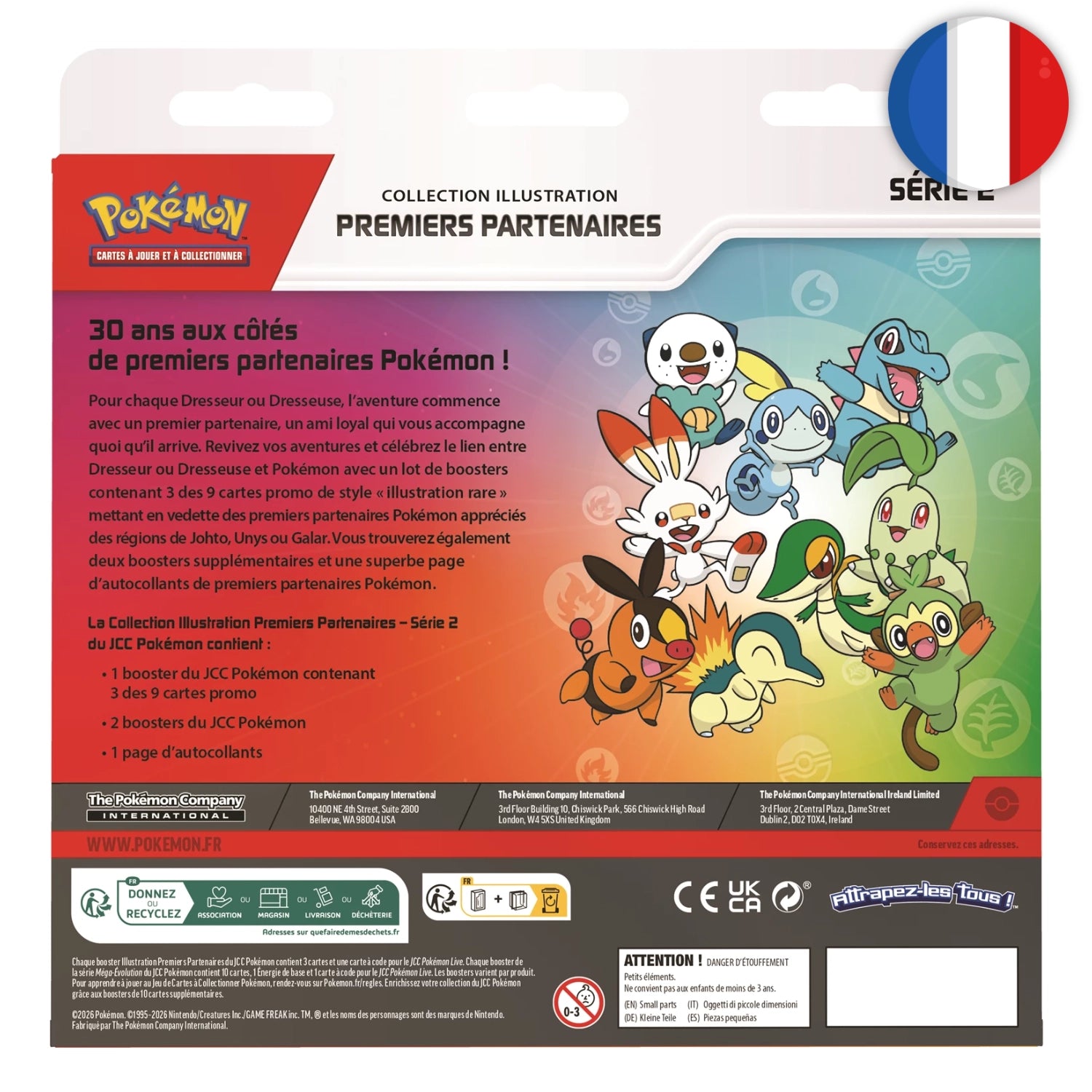 🟣[PRÉCO] Pokémon (FR) - Coffret Collection Illustration Premiers Partenaires – Série 2