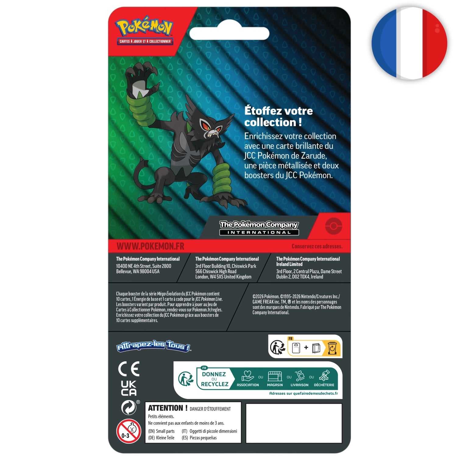 🟣[PRÉCO] Pokémon (FR) - Pack de 2 boosters (Q2 2026)