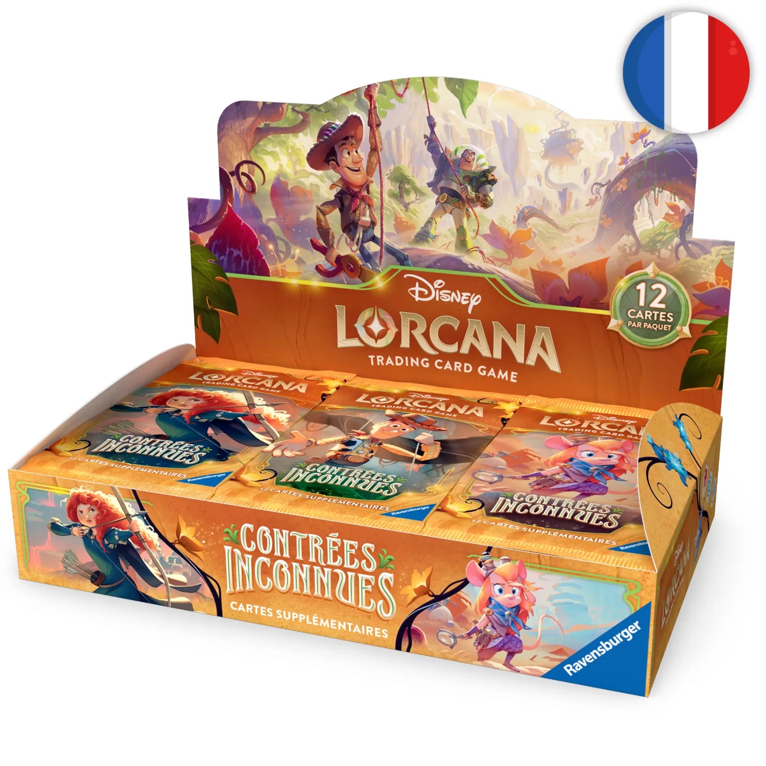 Lorcana (FR) - Display 24 boosters - CHAP12 Contrées Inconnues