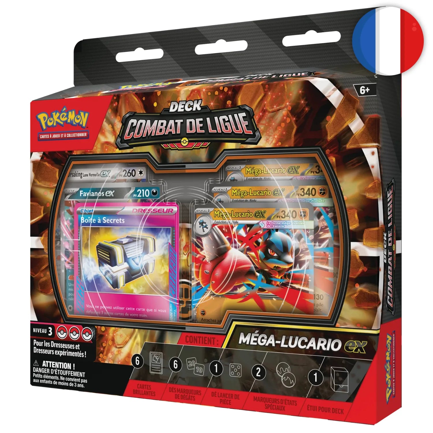 Pokémon (FR) - Deck Combat de Ligue Méga-Lucario‑ex