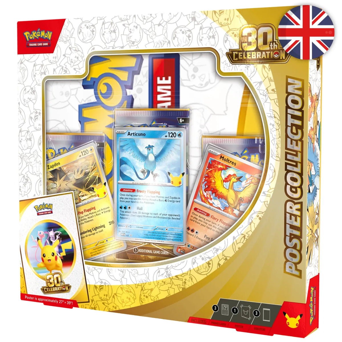 🟣[PRÉCO] Pokémon (EN) - Coffret Collection poster - ME05.5 30e Anniversaire