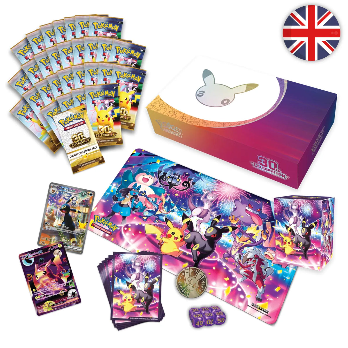 🟣[PRÉCO] Pokémon (EN) - Collections Ultra-Premium - Journée / Soirée - ME05.5 30e Anniversaire