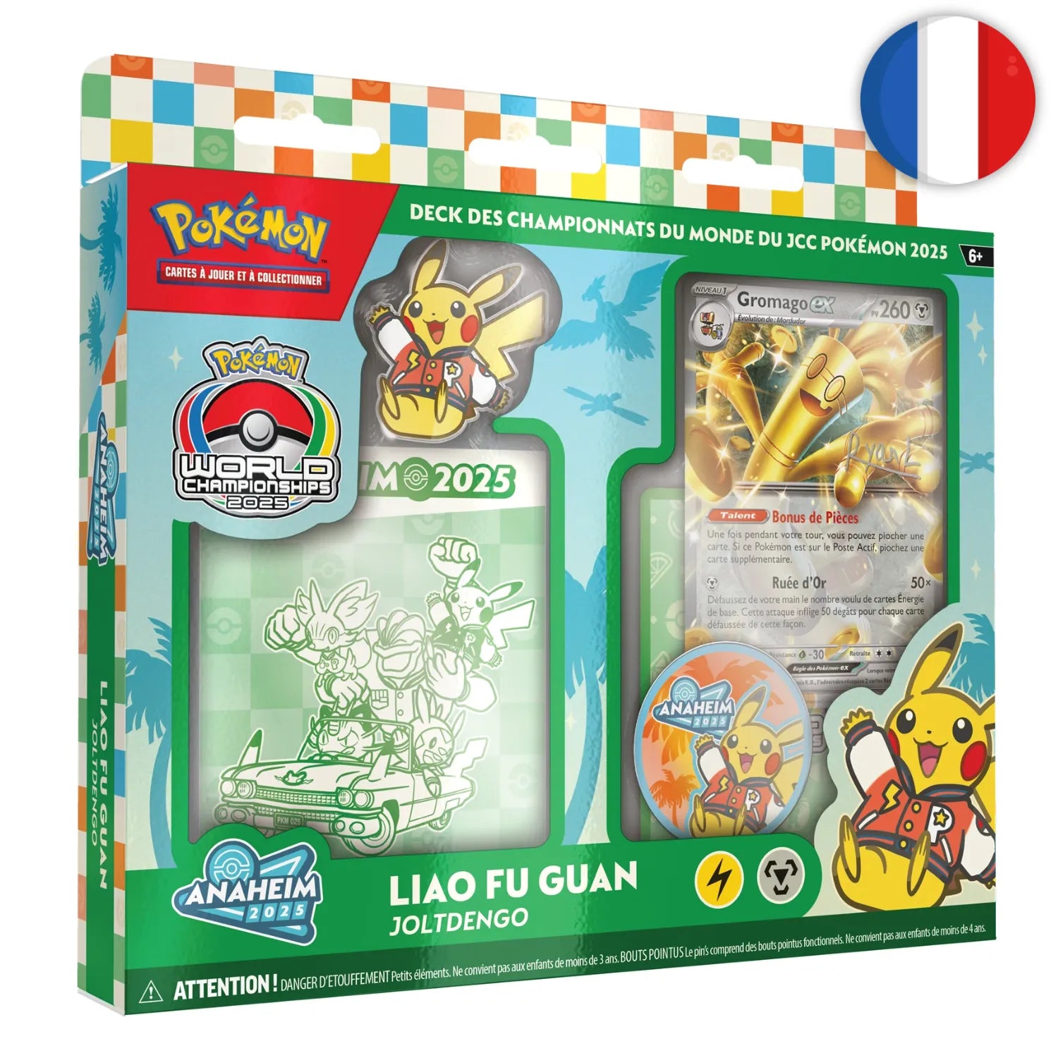 Pokémon (FR) - Decks des Championnats du Monde du JCC Pokémon 2025 (set de 4)