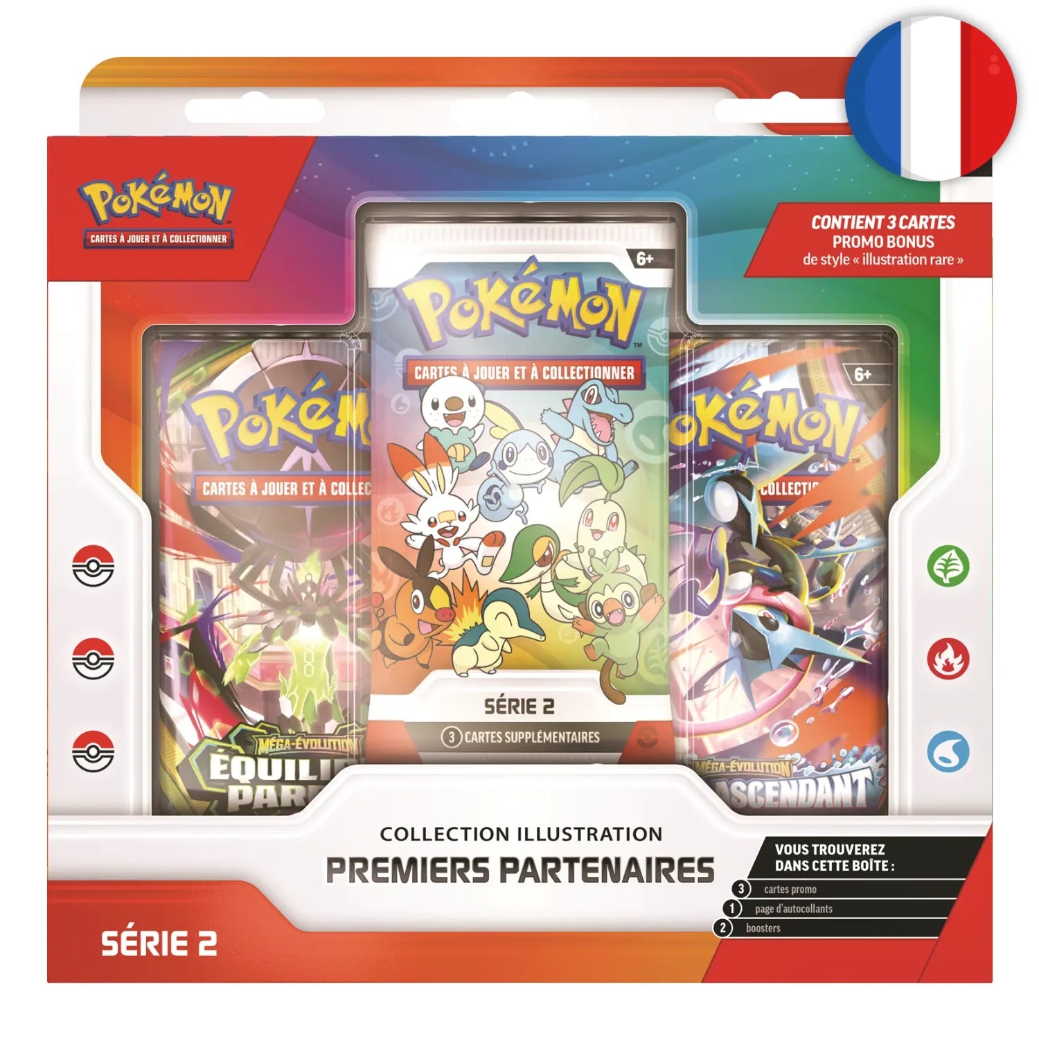 🟣[PRÉCO] Pokémon (FR) - Coffret Collection Illustration Premiers Partenaires – Série 2