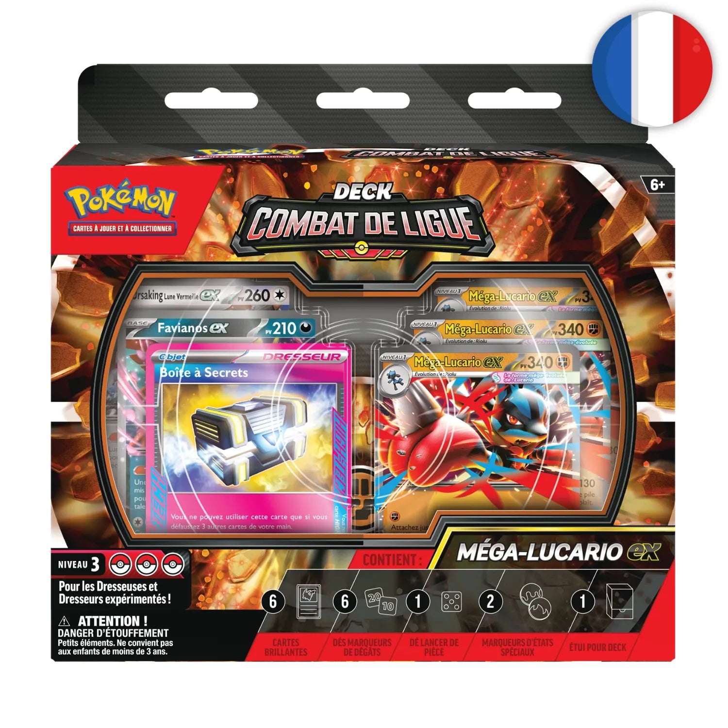Pokémon (FR) - Deck Combat de Ligue Méga-Lucario‑ex
