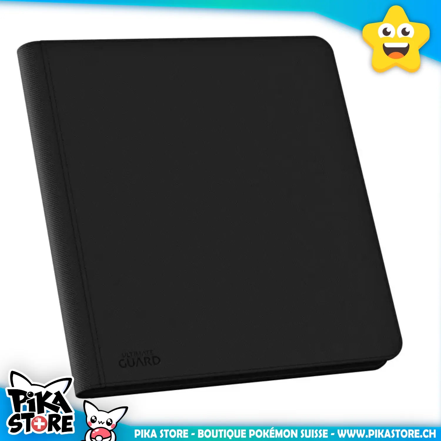 Ultimate Guard - Binder 24-Pocket QuadRow ZipFolio XenoSkin 480 (noir)