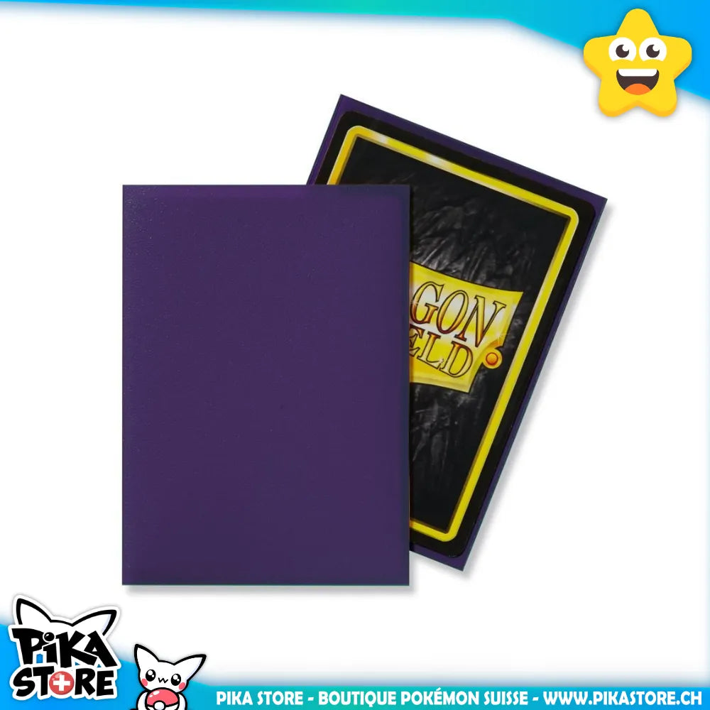 Dragon Shield - 60 protège-cartes standard Mat (violet)