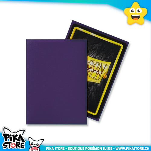 Dragon Shield - 60 protège-cartes standard Mat (violet)