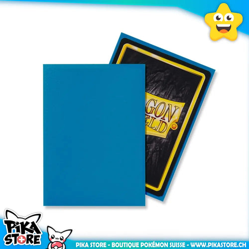 Dragon Shield - 60 protège-cartes standard Mat (bleu-ciel)