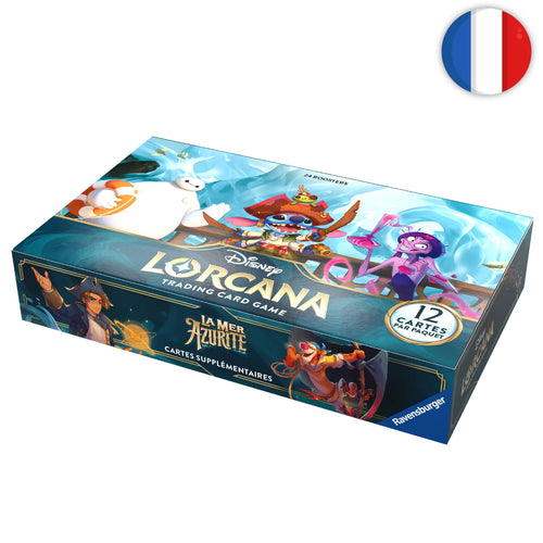 Lorcana (FR) - Display 24 boosters - CHAP6 La Mer Azurite