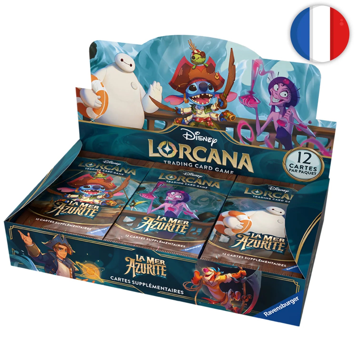 Lorcana (FR) - Display 24 boosters - CHAP6 La Mer Azurite