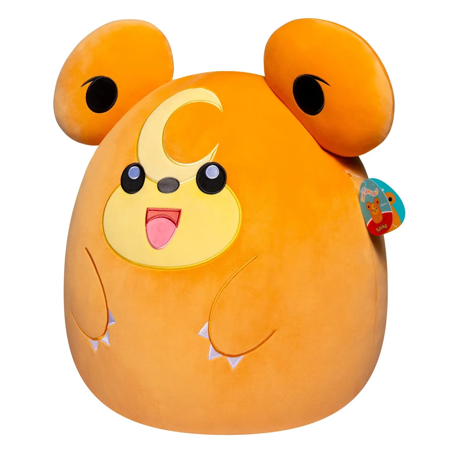 Pokémon - Peluche Squishmallows - Teddiursa (35cm)