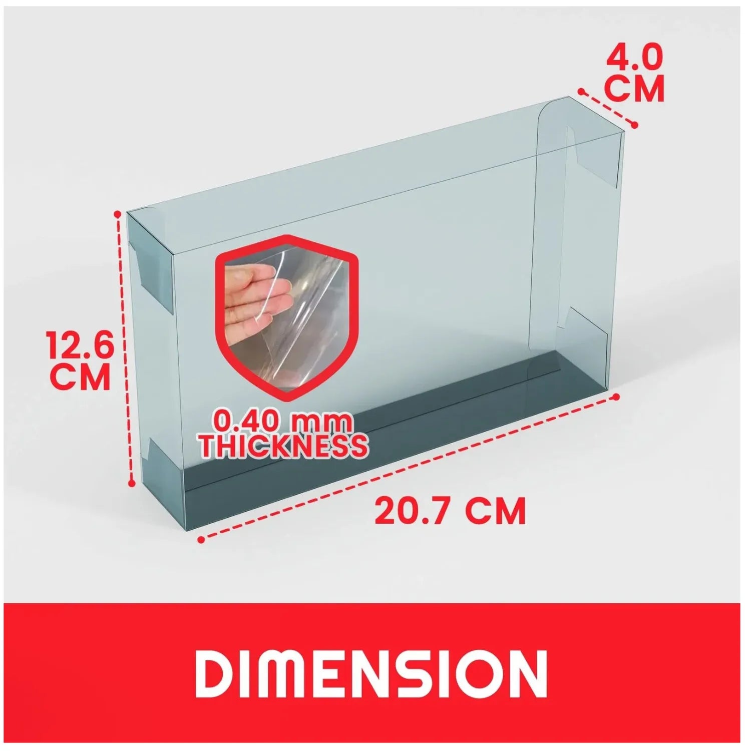 Evoretro - Protection pour display de 24 boosters Lorcana (5 pièces)