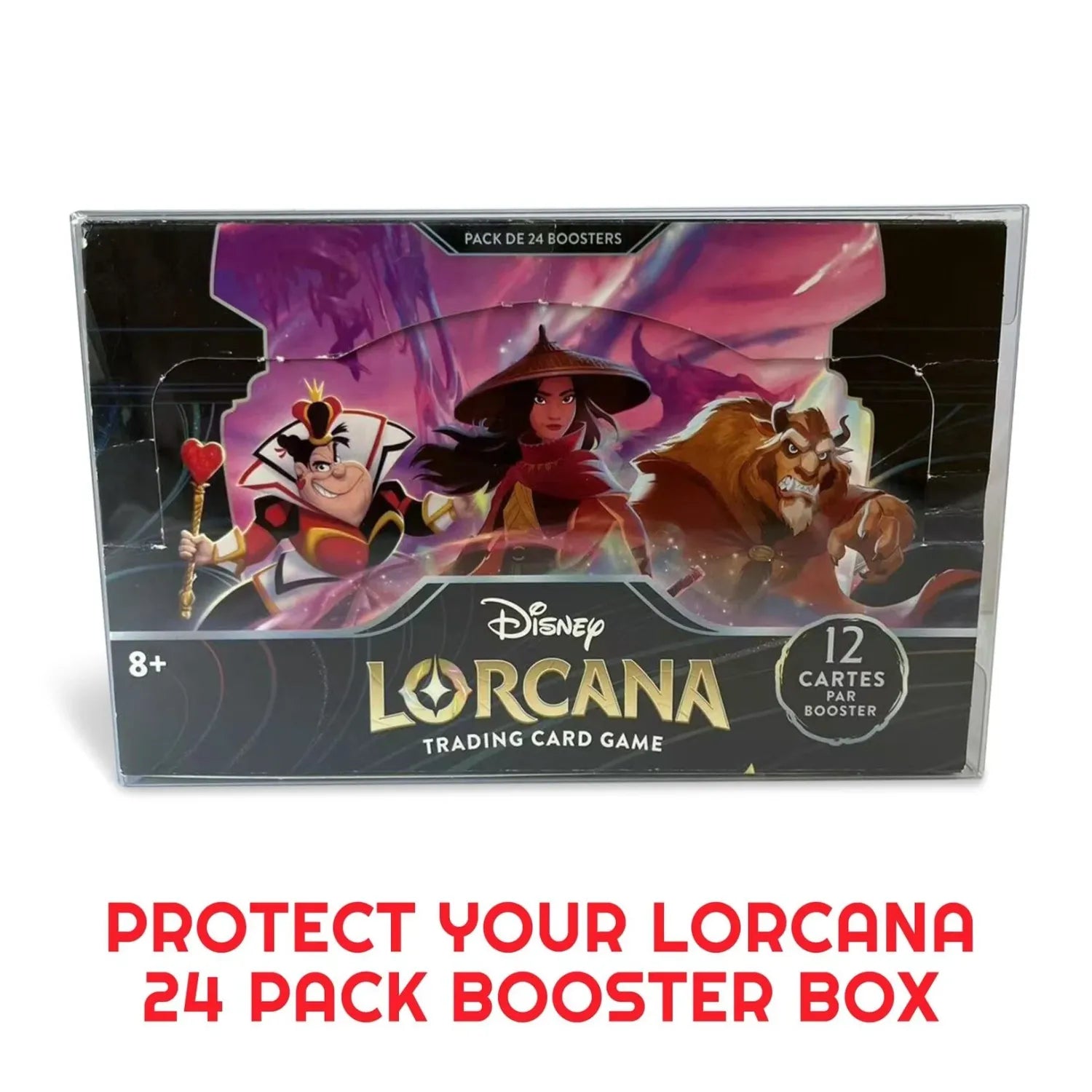 Evoretro - Protection pour display de 24 boosters Lorcana (5 pièces)