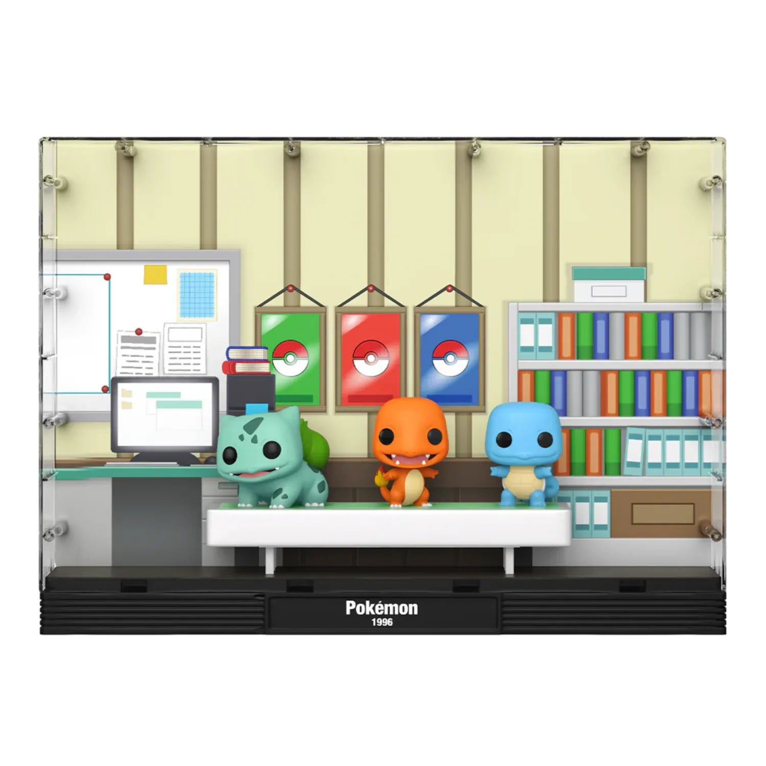 Pokémon - Funko POP MOMENTS Deluxe N°01 - Pokemon Starters 1996