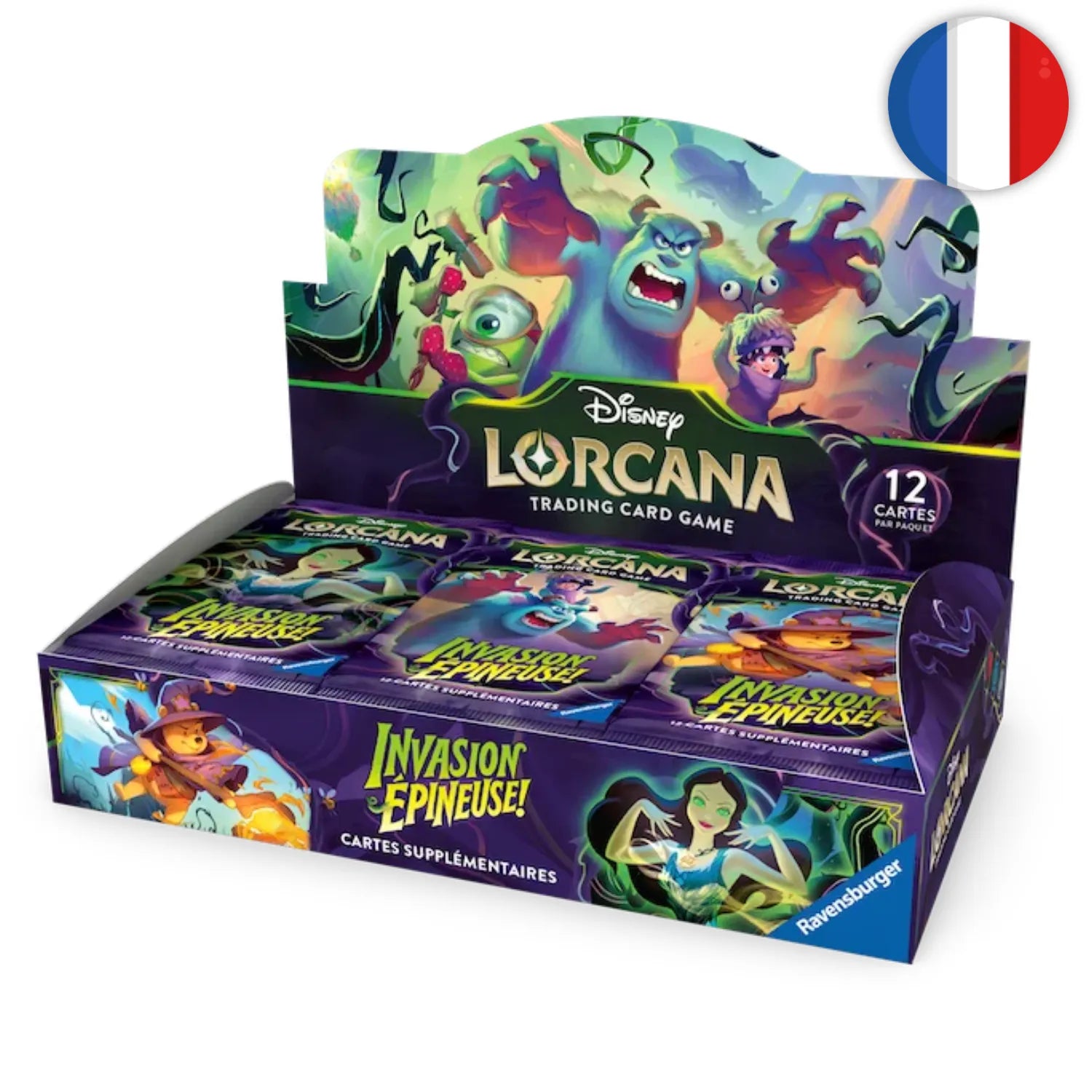 🟣[PRÉCO] Lorcana (FR) - Display 24 boosters - CHAP13 Invasion Épineuse