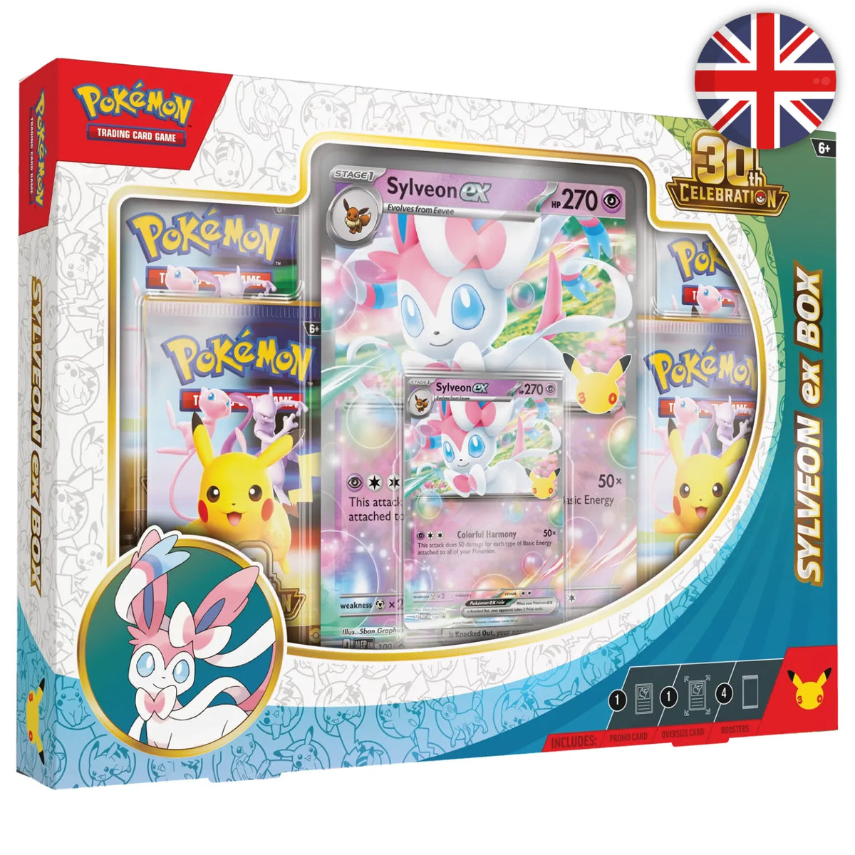 🟣[PRÉCO] Pokémon (EN) - Coffret Nymphali‑ex et Amphinobi‑ex (set de 2) - ME05.5 30e Anniversaire