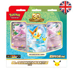 🟣[PRÉCO] Pokémon (EN) - Deck Combat Mentali-ex et Noctali-ex (set de 2) - ME05.5 30e Anniversaire