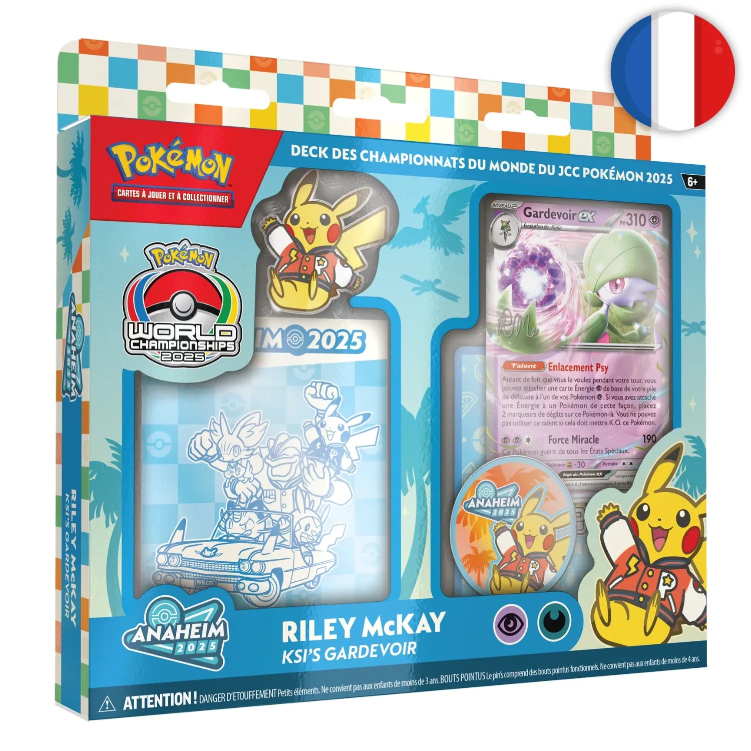 Pokémon (FR) - Decks des Championnats du Monde du JCC Pokémon 2025 (set de 4)