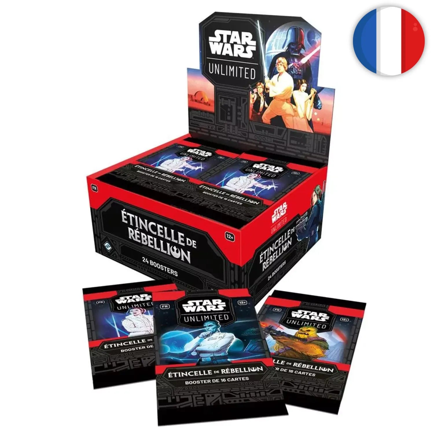Star Wars Unlimited (FR) - Boîte de 24 boosters - Set 01 Étincelle de Rébellion