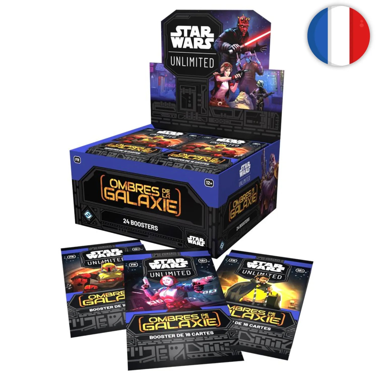 Star Wars Unlimited (FR) - Boîte de 24 boosters - Set 02 Ombres de la Galaxie