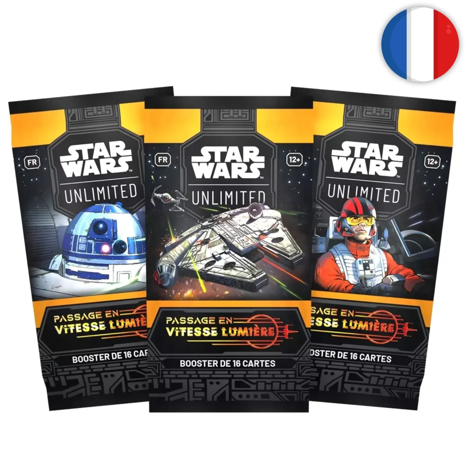 Star Wars Unlimited (FR) - Boîte de 24 boosters - Set 04 Passage Vitesse Lumière