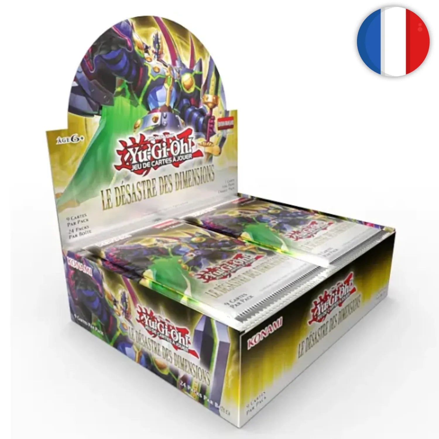 Yu-Gi-Oh! (FR) - Boîte de 24 Boosters - Le Désastre des Dimensions