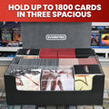 Evoretro - Magnetic card deck storage holding 1800pcs