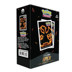 Ultra Pro - 105 protège-cartes standard APEX - Neon Kanto (set de 3) : Florizarre, Dracaufeu et Tortank
