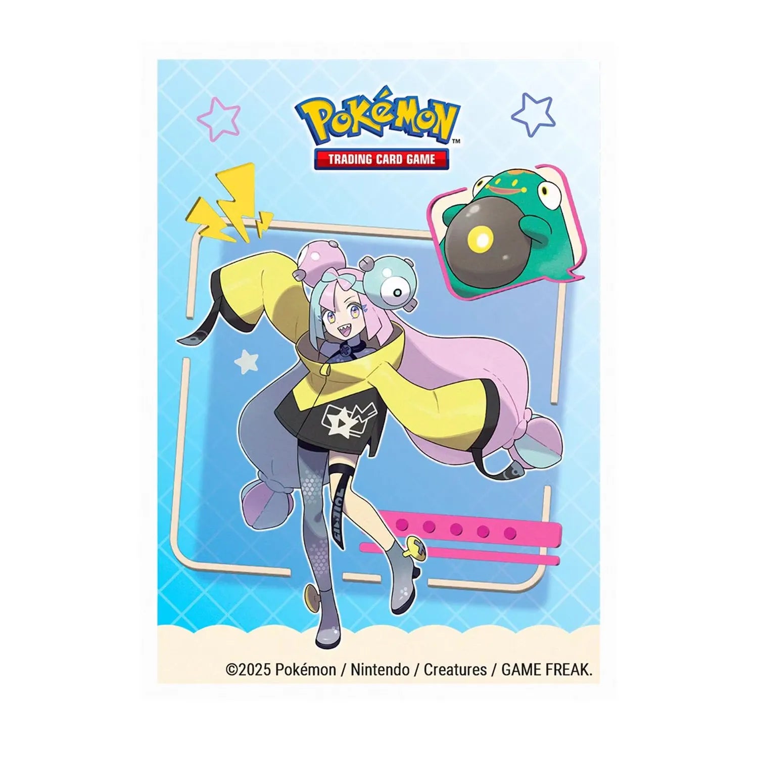 Ultra Pro - 65 protège-cartes standard Pokémon - Iono et Ampibidou
