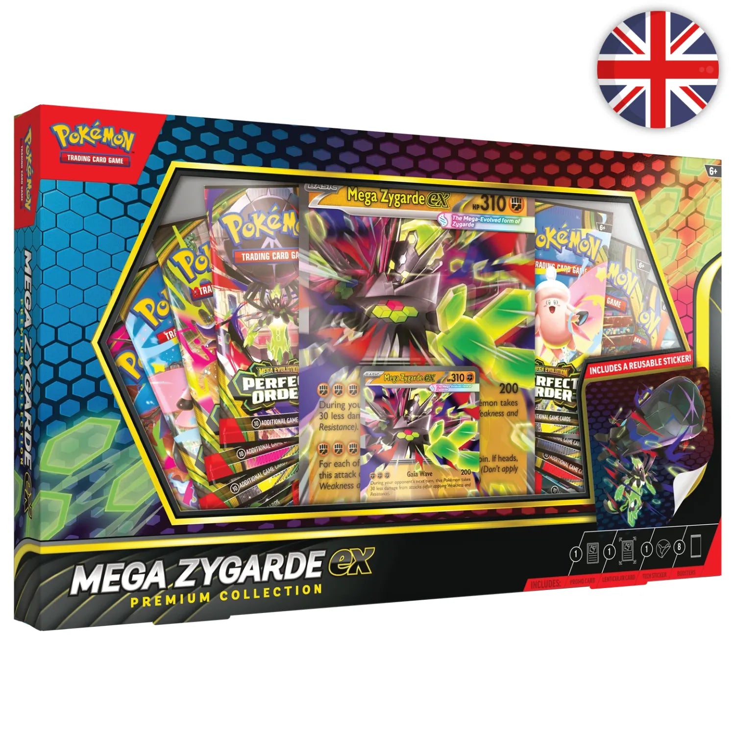 Pokémon (EN) - Coffret Collection Premium Méga‑Zygarde‑ex