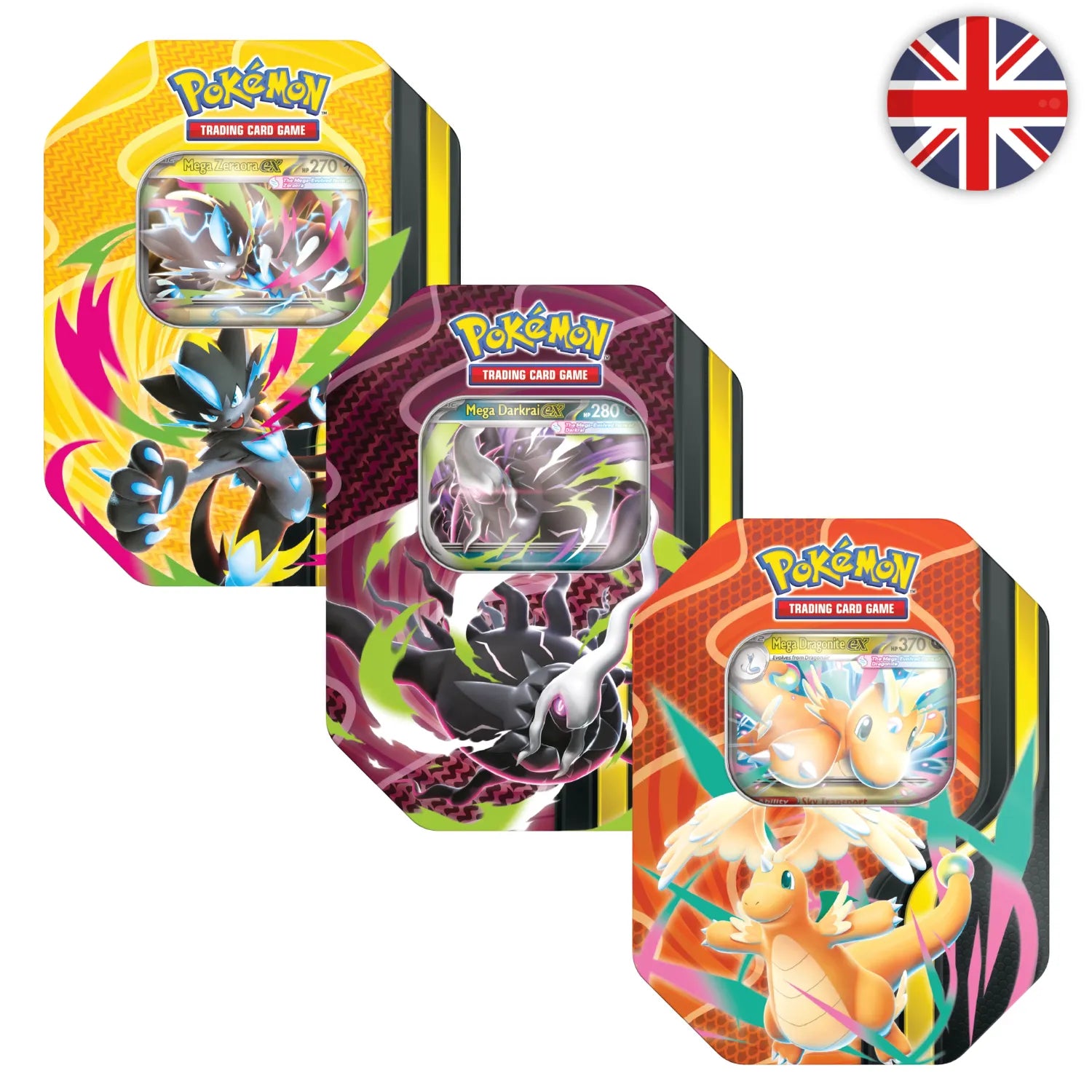 🟣[PRÉCO] Pokémon (EN) - Pokébox Méga Puissances (set de 3)