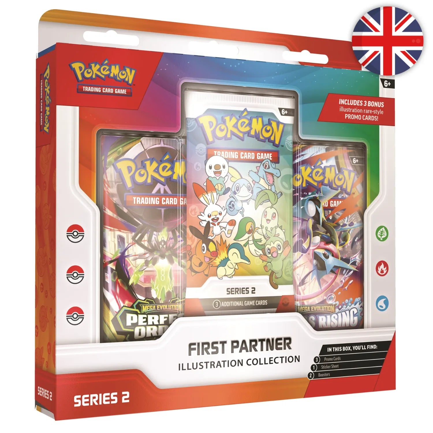 🟣[PRÉCO] Pokémon (EN) - Coffret Collection Illustration Premiers Partenaires – Série 2